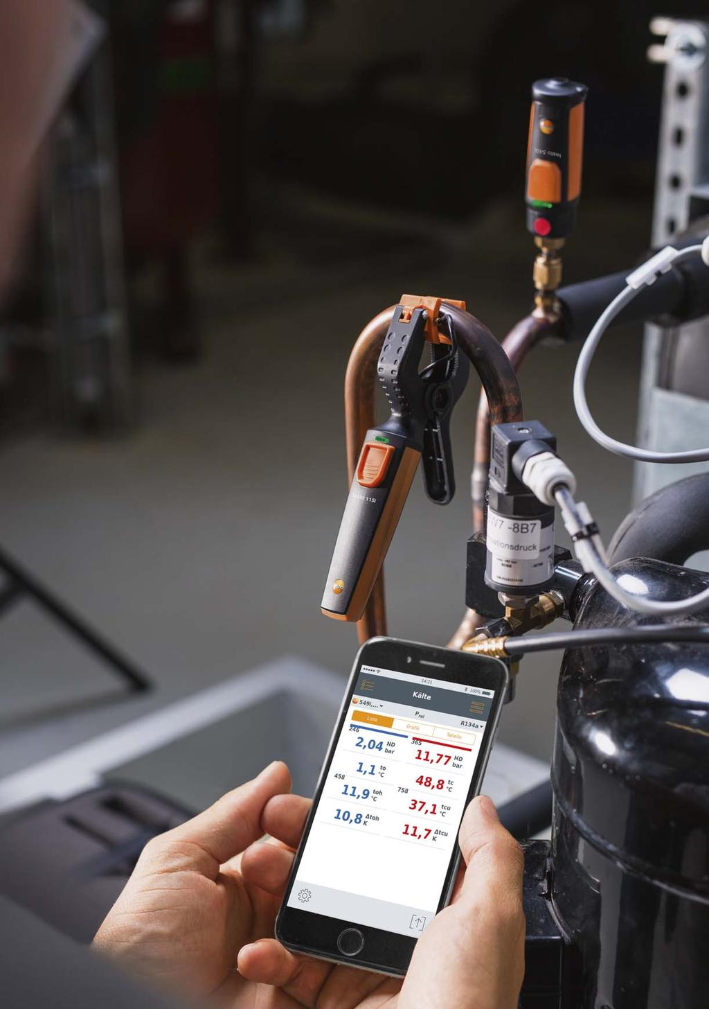 Serien SmartProbes: kompakta, professionella givare optimerade för din smartphone.