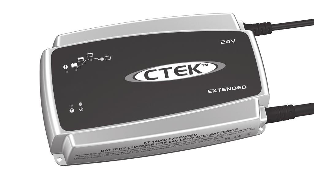 Batteriladdare XT 14000 EXTENDED För blysyra batterier Användarmanual och