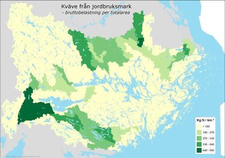 N från jordbruksmark