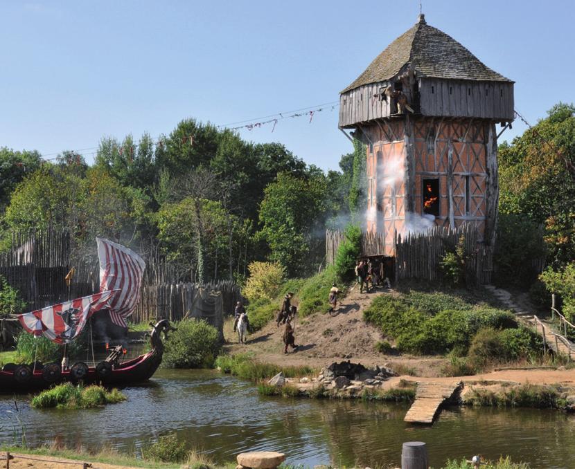 Nöjesparker Puy du Fou, i västra Frankrike, utnämndes 2012 till