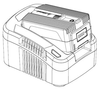 BATTERILADDARE Batteri Laddare LED-indikator Batteriladdaren säljs separat. Varning! Laddaren kan användas med ingångsspänning på 100-250 VAC med en frekvens på 50-60 Hz.