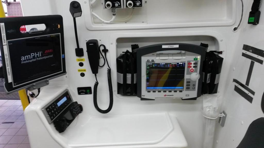 7.2 Införande av prehospital IT-plattform inom ambulanssjukvården FRAPP Foto: Torkel Karnfjäll Den 5 september 2016 startade breddinförandet i ambulanssjukvården av FRAPP och sändning av EKG till
