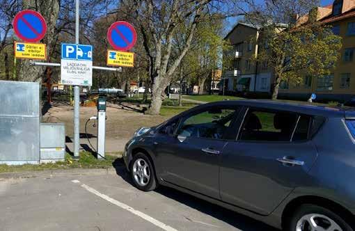 Ärende 3 Destinationsladdning kan göras på fyra platser i Skara: Besöksparkeringen vid Skara Energi har två laddplatser med Typ 2-uttag 7,4 kw Parkeringen vid ICA Munken har två laddplatser med Typ