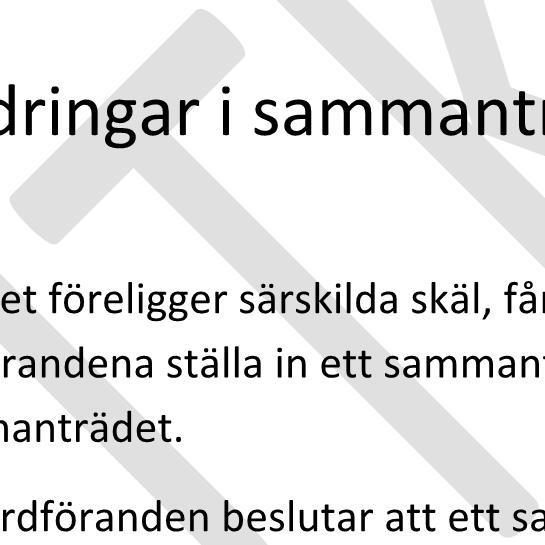 De år då val av fullmäktige har ägt rum i hela landet, sammanträder nyvalda fullmäktige första gången i oktober.