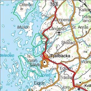 Sid 4 (10) PLANDATA Lägesbestämning Gällande planområde är beläget c:a 1,5 km nordöst om Fjällbacka samhälle. Översikt, se vidstående karta. Areal Gällande plan omfattar c:a 18.5 ha.