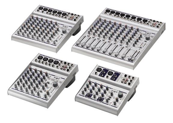 Pickup 64E Pickup88E Pickup 44E Pickup 24E Samtliga modeller med 24 bitars digital effektprocessor med 16 valbara effekter. Pickup 88 och Pickup 64 kan monteras med rackvinklar.