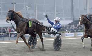 Först i tionde starten kom första förlusten men sedan avslutade han säsongen urstarkt med segrar i Derbyt oh Breeders Crown.