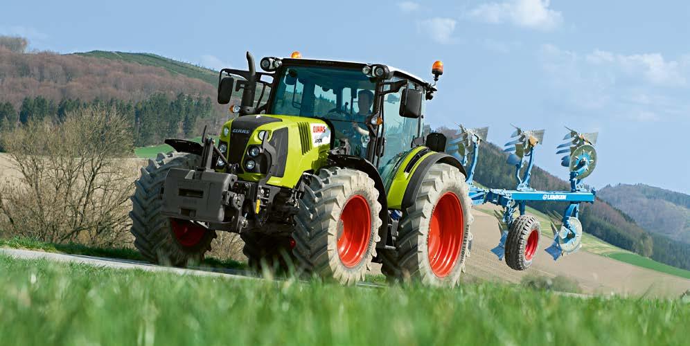 QUADRISHIFT och HEXASHIFT. Alltid rätt växel. Transmission Utökade möjligheter med CIS (CLAAS INFORMATION SYSTEM). Intelligenta växelval.