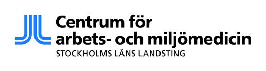 Patientstatistik 2016 Arbets- och miljömedicinska mottagningen Författare: Carolina Bigert, Överläkare,