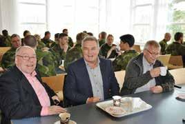 En avstickare till Haninge för att titta på de bostäder som erbjuds anställda vid Amf1 hanns med.