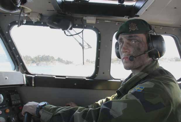 CIVIL och militär, det bästa av två världar Det gick snabbt att hitta de gamla kunskaperna berättade Johan Strandberg.