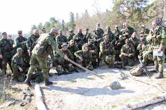 Tidvis tjänstgöring utvecklar Jag gjorde GU som båtchef år 2004/05 i Vaxholm.