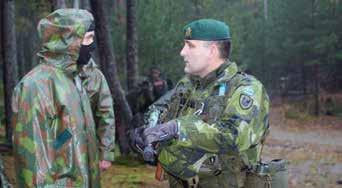 GEMENSAMT BLIR OCHbättre VI STARKARE I mitten av 90-talet inleddes ett blygsamt utbyte mellan dåvarande Vaxholms Kustartilleriregemente och Nylandsbrigad.