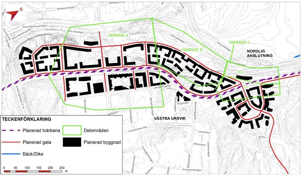 BILAGA 1 - BERÄKNINGSPM, VÄSTRA URSVIK M = 1,5 för odränerad skjuvhållfasthet, Ckrit Pelarnas elasticitetsmodul Epel är antagen till 15 000 kpa. 5.0 BERÄKNINGSPARAMETRAR 5.