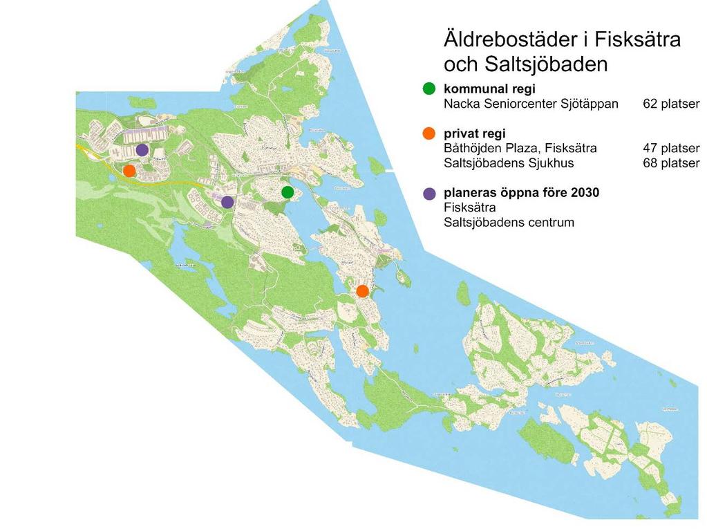 8 (12) Fisksätra/Saltsjöbaden Nuvarande platsantal: