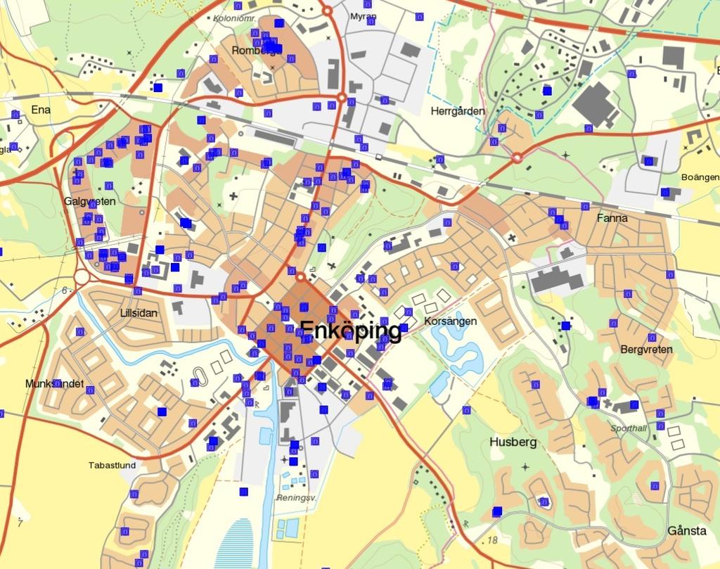 Handlingsprogram LSO 2015-2018 Räddningstjänsten Enköping-Håbo Det finns enligt statistiken ingen större skillnad i sannolikheten att råka ut för brand i bostad beroende på bostadstyp.