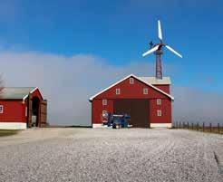 Den växlande topografin och markanvändningen innebär att förutsättningarna för vindkraft varierar varför gårdsverk och enstaka medelstora verk kan tänkas på väl valda platser.