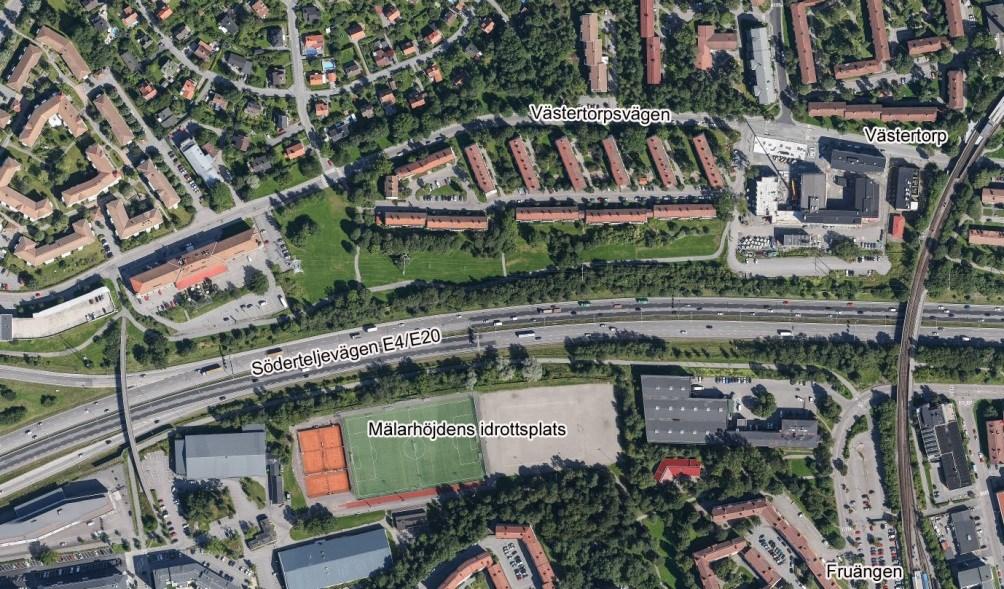 Sida 3 (6) projektområdet går en kraftledning med ett årsmedelvärde på 250 ampere. Fortum planerar att förlägga ledningen under mark.