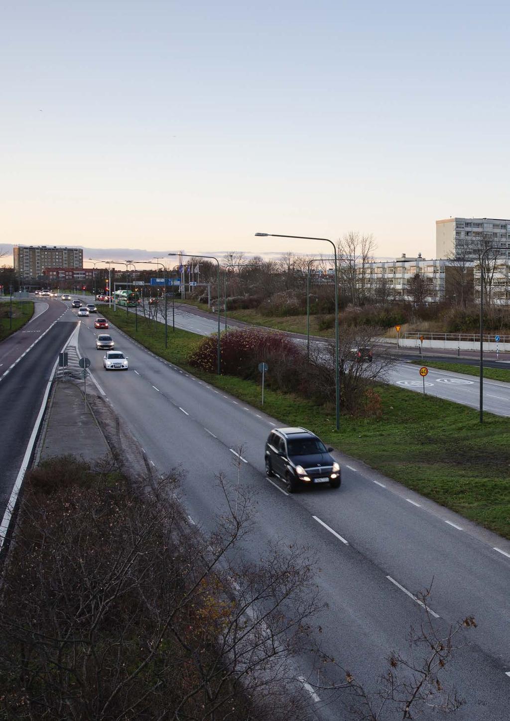 Nya bostäder längs med