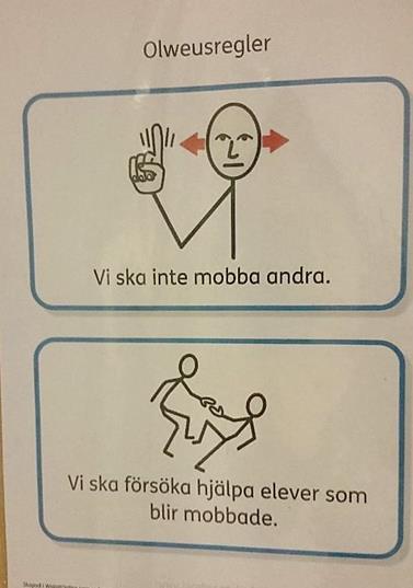 för antimobbningsarbete (År 3,