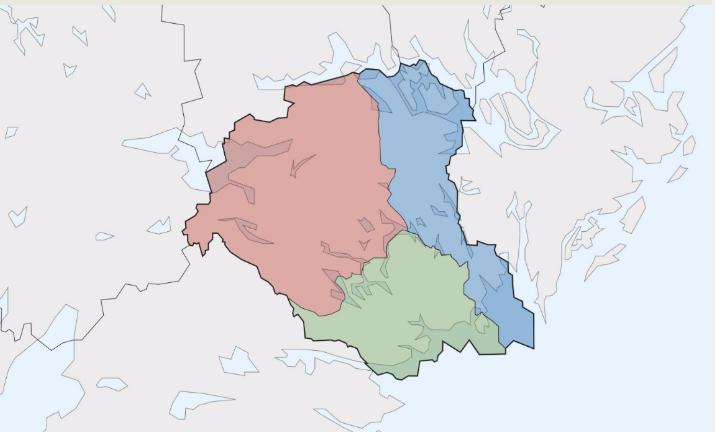 Eskilstuna kommun 2018-02-21 3 (5) Sörmlands tre arbetsmarknadsområden Förbättrad tillgänglighet är viktigt för att dessa arbetsmarknader ska närma sig varandra.