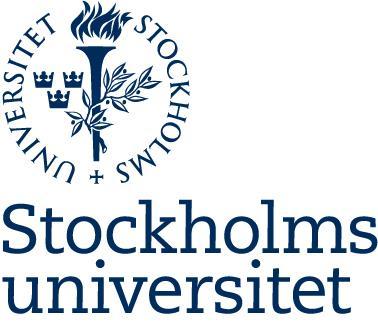 1 (10) 2018-09-08 Stockholms universitet Barn- och ungdomsvetenskapliga institutionen 106