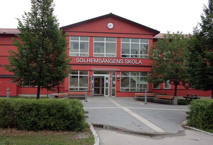 Solhemsängens skola Elevunderlaget för skolenheten Solhemsskolan (F-6), som består av Solhemsskolan och Solhemsängens skola beräknas öka.