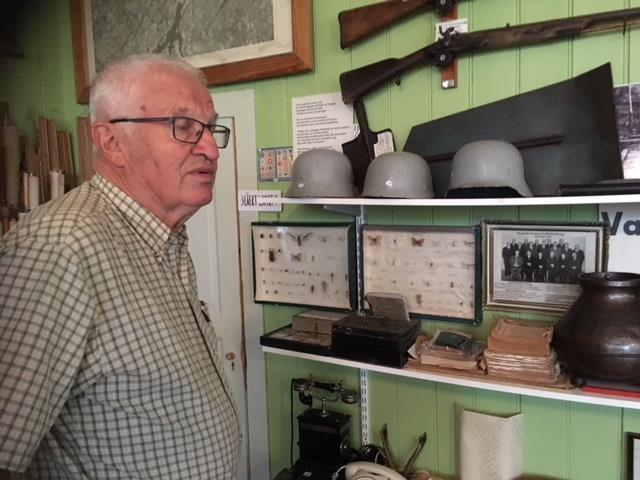 I augusti förlades vårt styrelsemöte till Mörks gamla skola i Hogdal, som numera är ett mycket trevligt museum.