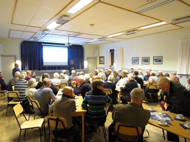 I Lurs bygdegård berättade Nils Modig den 19 sept om Båtsmän i Bohuslän och båtsmännens liv med tjänst ombord,