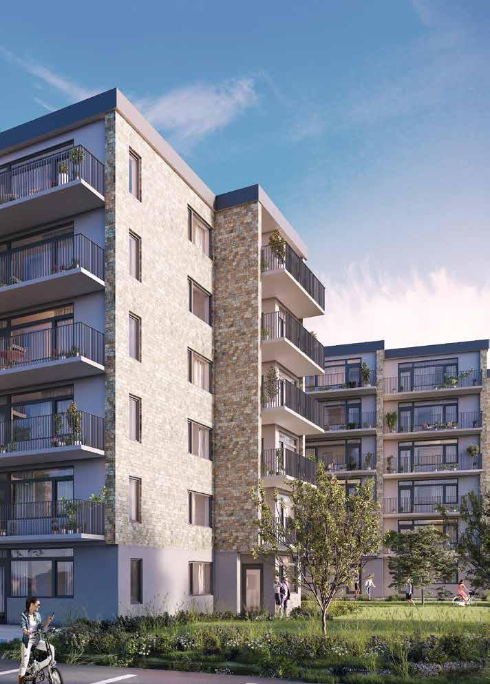 Hammar, Kristianstad. Brinova har fått förtroendet att utveckla ett kvarter i det nya bostadsområdet i Hammar. Brinova kommer i en parkliknande miljö uppföra två punkthus med totalt 6 lägenheter.