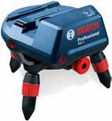 i närheten av fönster. Cirkellaser GLL 3-80 CG Cirkellaser med grön laserstråle för optimal synlighet Laser med 3 linjer 360, Bluetooth, Cal guard.
