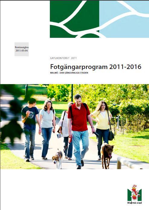 Varför behandlas inte gång som ett eget trafikslag?