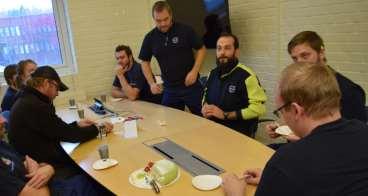 Praktiken på företagen En koordinator har utsetts på företagen som är kontaktperson mellan samverkansparterna, eleverna samt handledarna Företagen sökte handledare internt på företagen (utifrån vart