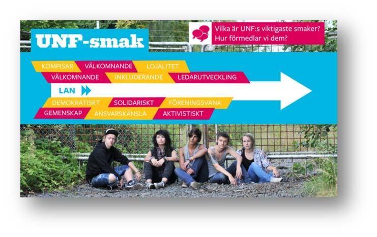 Riktig UNF-verksamhet Med bra verksamhet lockar vi nya människor, får folk engagerade, medlemmar vill stanna i organisationen och vi blir ännu starkare.