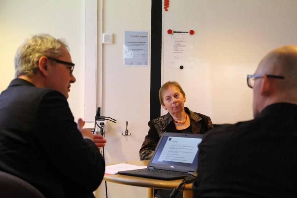 Nätverkande och ett brett perspektiv på forskning om åldrande och hälsa var två positiva aspekter som lyftes fram då EAB lämnade sin första återkoppling till SWEAH:s styrelse.