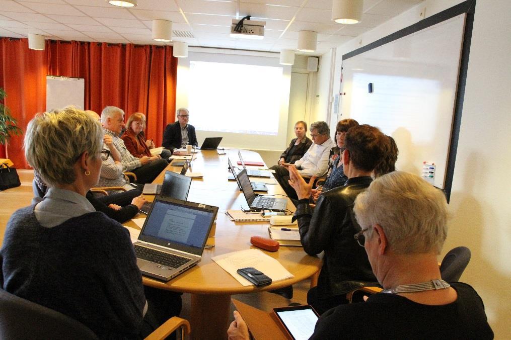 Verksamhetsberättelse 2017 Styrelse Forskarskolans styrelse har bestått av ordförande, vice ordförande samt nio ledamöter.