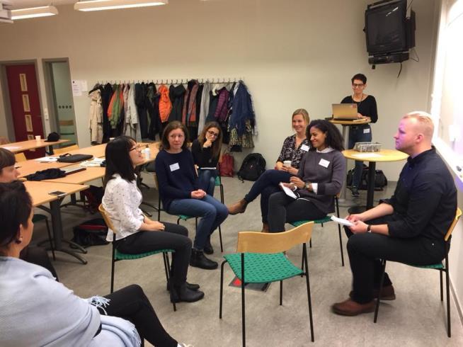 Visualiseringscenter i Norrköping Norrköping 5 april Den 5 april samlades 22 doktorander i Norrköping vid Division Ageing and Social Change (ASC) som är en forskningsmiljö tillhörande Linköpings