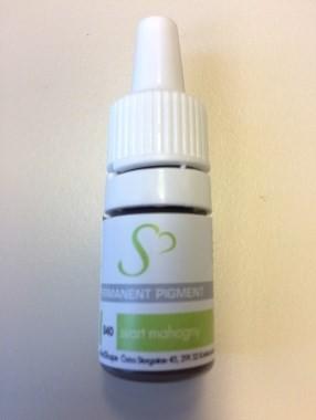 Declaration Product : Permanent Pigment Code 16 Internal code : 87175758 Relevant product specifications: Product description : Svart Mahogny Importer : MedShape (SE) Producer : Szwedo Group (PL)