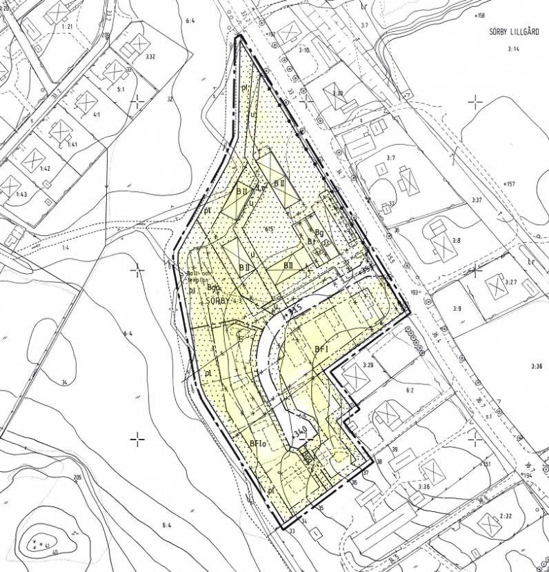 2018-01-16 PLAN.2015.6 2 (15) PLANENS SYFTE OCH HUVUDDRAG Syftet med detaljplanen är att möjliggöra ett nytt område för bostadsändamål.