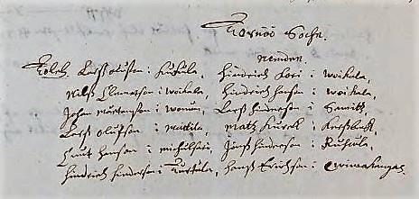 tillfällen tolkrollen. Det är oklart hur länge Lars Henriksson var aktiv som tolvman men av en handling från 1628 antyds att han då fortfarande företrädde allmogen.