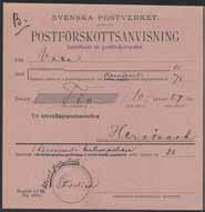 1097 1109 Postala blanketter / Postal documents 1096P Brefkarta, blankett 232a 1879. Stämplar RAMQVILLA 2.1.1885, till SÄFSJÖ Ovanlig. Välbevarad.