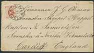 och transit ANVERS 22.MAI.1886.