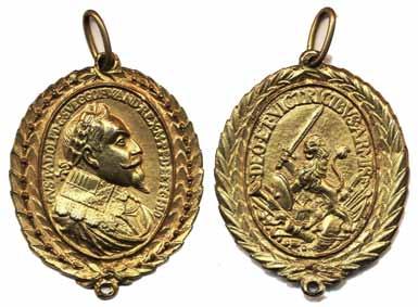 Mynt Sverige Medeltiden / Middle ages 3722 LL XXVI:4 Magnus Eriksson. 0,43 g. Tvåsidig penning, Vänstervänt lejon) (Krona. 1+ 1.