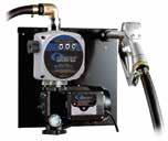 53700 Väggmonterad pump kit 230 V / 50 l/min. 50 l/min. pump monterad på fäste för vägg eller tankmontage.