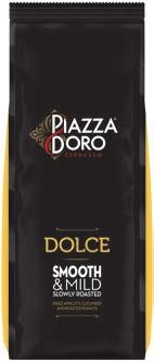 Dolce är en exklusiv blandning med len och mjuk smak: perfekt till en diskret Café Crème, men också ett inspirerande val för en len Cappuccino eller Café Latte.