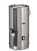 Går att använda med urnbryggare eller separat. Värmeplattor för 1,8 liters glaskannor. Filterbryggare för utrymmen utan vattenanslutning. Brygger kaffet direkt i termos.