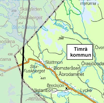 43 6.3 TIMRÅ KOMMUN 6.3.1 LEDNINGEN I LANDSKAPET 6.3.4 REKREATION OCH FRILUFTSLIV Ledningen berör västra delarna av Stor-Fuskberget, ett område av lokalt intresse för det rörliga friluftslivet.