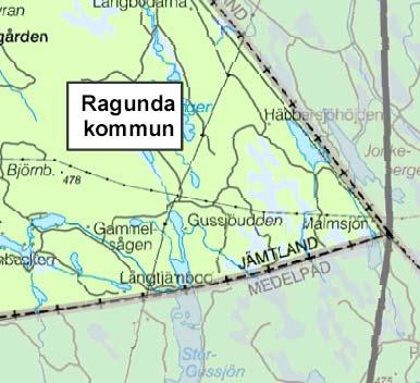 44 6.4 RAGUNDA KOMMUN 6.4.1 LEDNINGEN I LANDSKAPET 6.4.5 MARK- OCH VATTENANVÄNDNING Området utmed ledningen utgörs uteslutande av skogsmark. Ledningsgatan i skogsmark omfattar ca 0,5 ha.