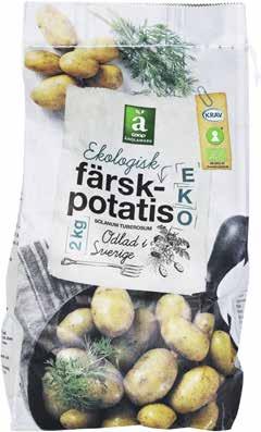 EKOLOGISK FÄRSKPOTATIS Sverige/Coop