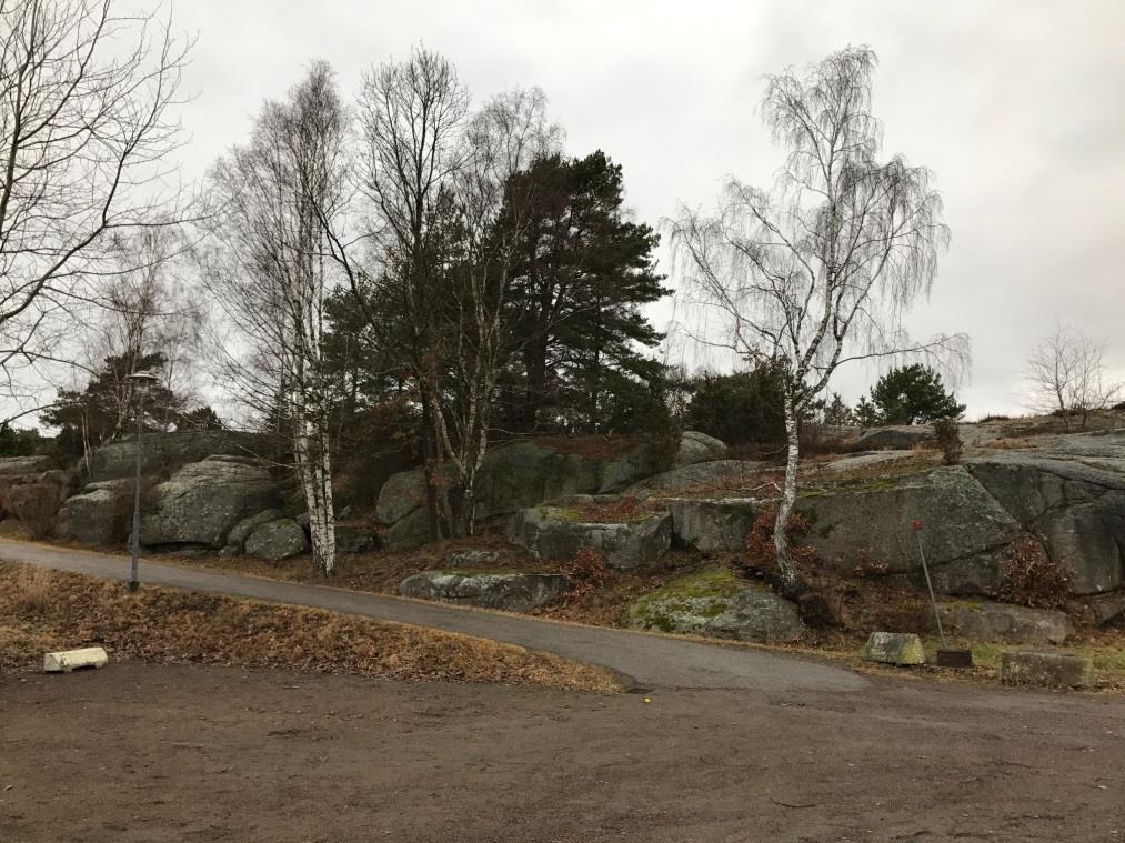 ..och vid aktivitetsplan högst upp i området.